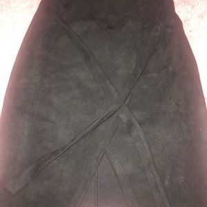 AKIRA Skirts - AKIRA BLACK SUEDE SKIRT AKIRA Skirts - AKIRA BLACK SUEDE SKIRT